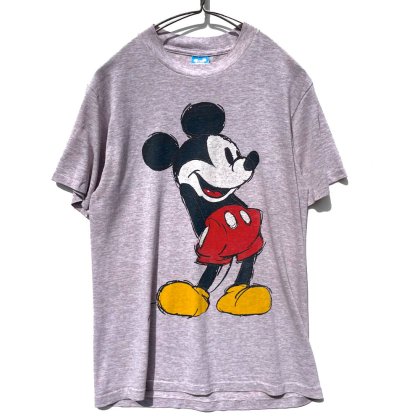  ΡɥߥåMickey - Made In USAۥơ ץ Tġ1980's-Vintage Print T-Shirt