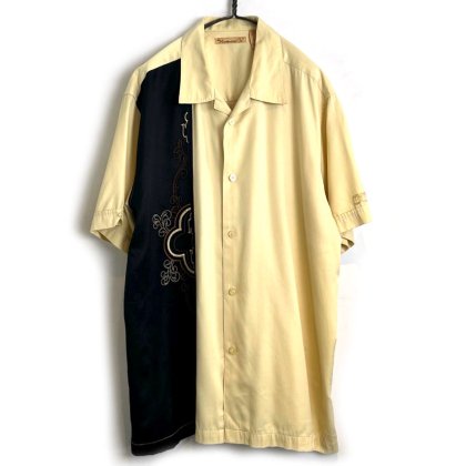 ΡHavanera Co.ۥơ S/S ץ󥫥顼ġ1990's-Vintage S/S Open Collar Shirt