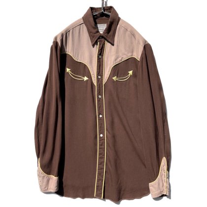  ΡH BAR Cۥơ 졼󥮥Х󥦥󥷥ġ1950's-Vintage Western Shirts