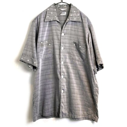  ΡSAHARAۥơ S/S ꥢ󥫥顼ġ1960's-Vintage S/S Italian Collar Shirt