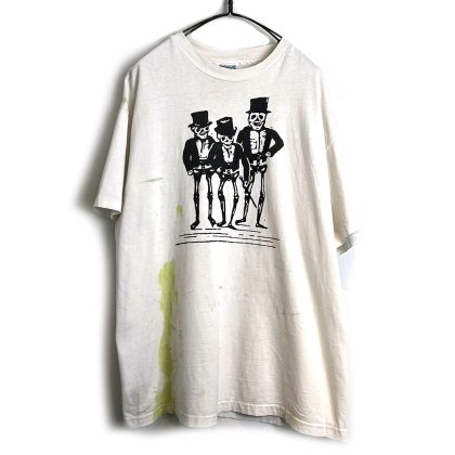  ΡHanesۥơ ץ Tġ1980's-Vintage Print T-Shirt