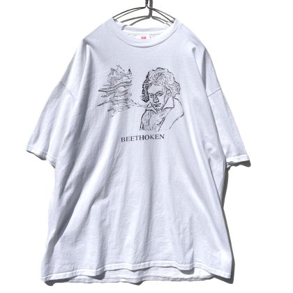  ΡBeethovenۥơ ӥå륨å ١ȡ٥ ץ TġHanesVintage Print T-Shirt