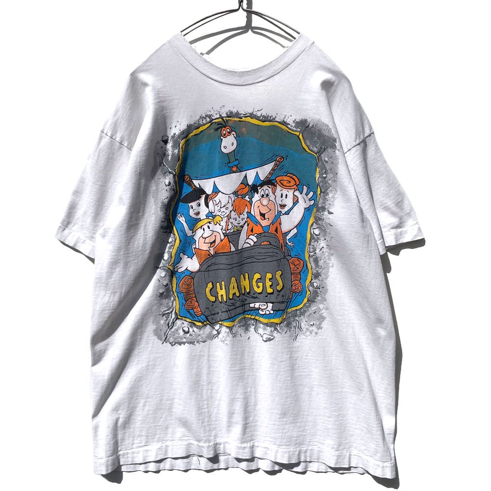 古着 通販 【The Flintstones】ヴィンテージ フリントストーン カートゥーンプリント Tシャツ【1990's-】Vintage Print T-Shirts