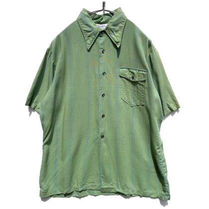  ΡSportsman - Made In Californiaۥơ S/S ĥ顼 졼󥷥ġ1970's-Vintage Rayon Shirt