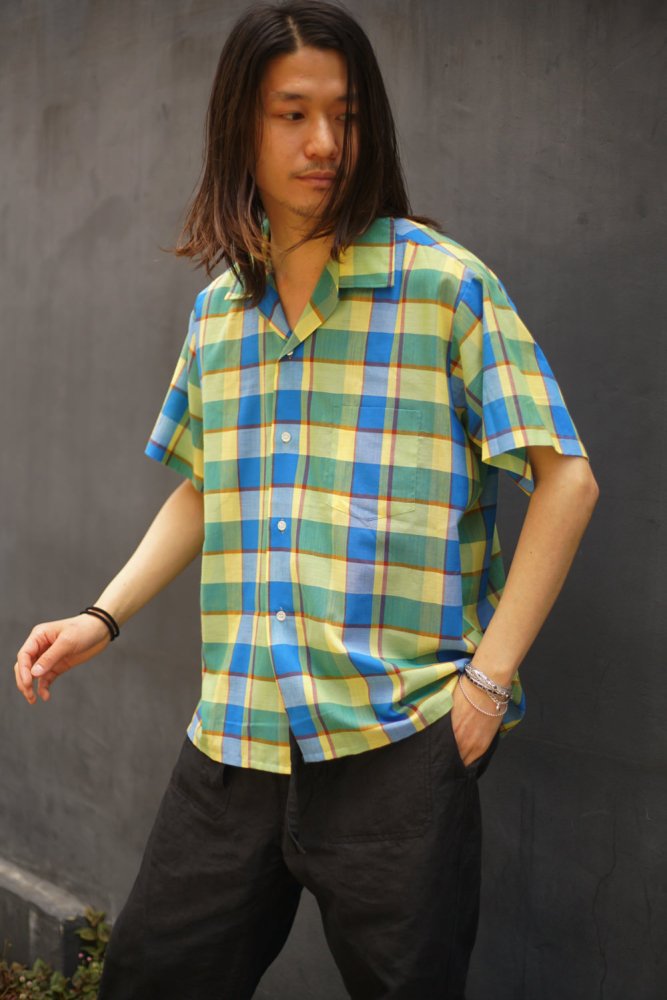 【ARISTOCRAT】ヴィンテージ S/S オープンカラーシャツ【1960's-】Vintage Open Collar Shirt