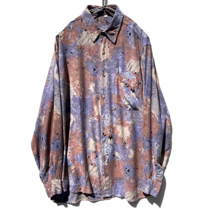  Ρơ ֥ȥ饯ȥѥ ȥץ 졼󥷥ġ1990's-Vintage Rayon Shirt