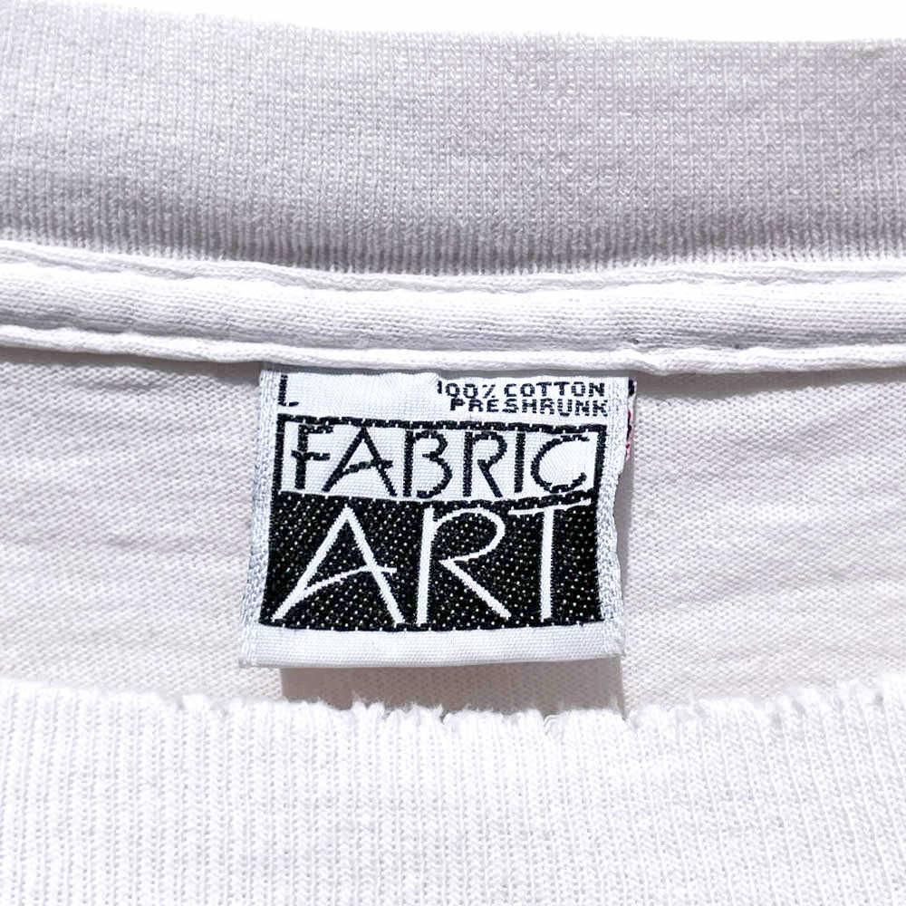 FABRIC ART - Made In USA】ヴィンテージ アートプリント T FABRIC ART - Made In USA】ヴィンテージ アートプリント T