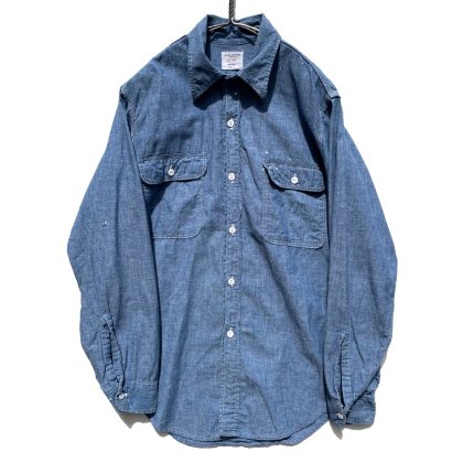  ΡBIG MAC - JCPennyۥơ ֥졼 ڥ󥭡1970's-Vintage Chambray Shirts