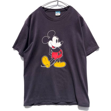  ΡɥߥåMickey - Made In USAۥơ ץ Tġ1980's-Vintage Print T-Shirt