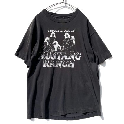 古着 通販　【MUSTANG RANCH】ヴィンテージ レアプリント Tシャツ【1982's】Vintage Print T-Shirt