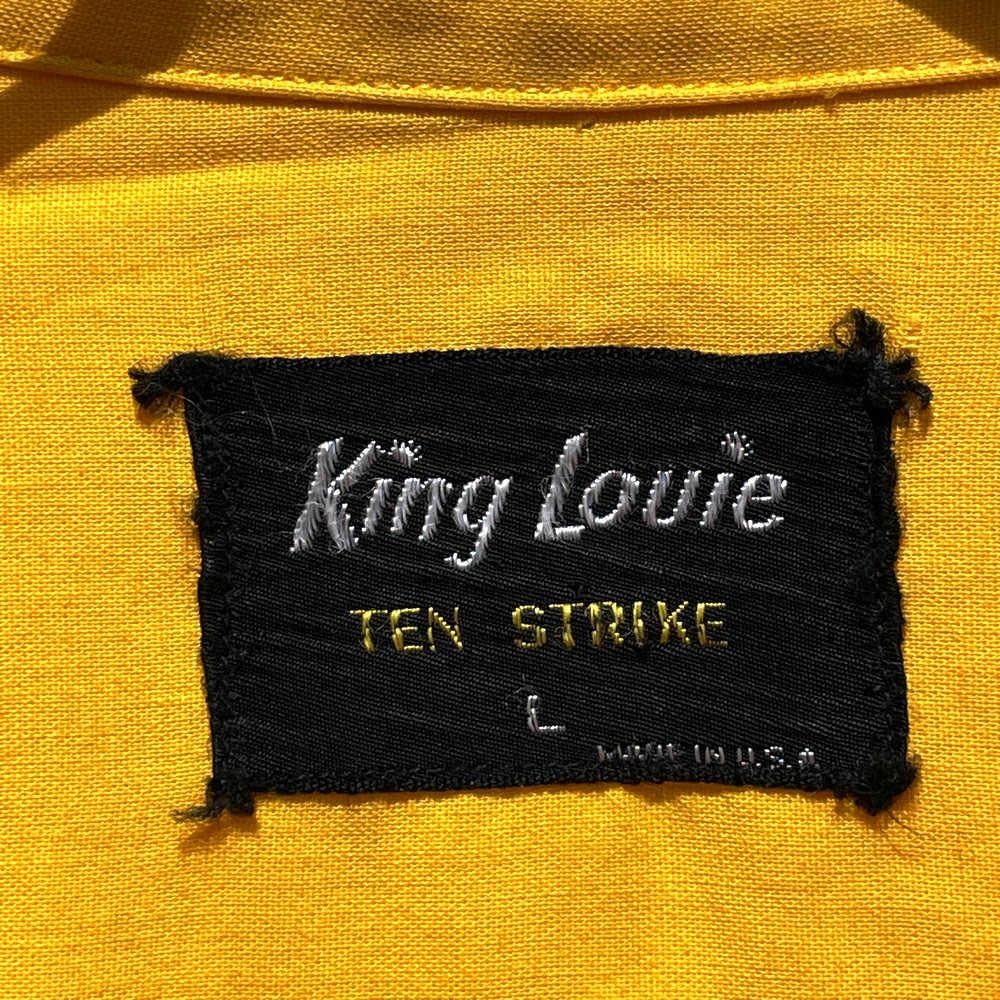 King Louie TEN STRIKE - Made In USA】ヴィンテージ レーヨン