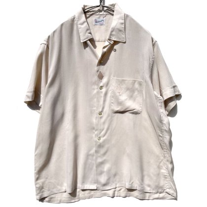 古着 通販　【Washington DEE-CEE】ヴィンテージ S/S オープンカラー レーヨンシャツ【1960's-】Vintage Rayon Shirt