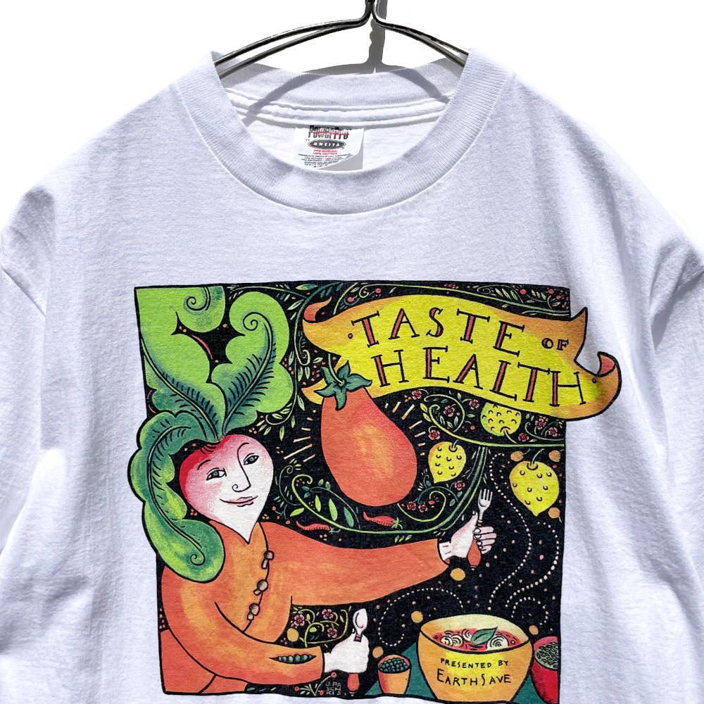 【Julie Paschkis】ヴィンテージ ジュリー・パシュキス アートプリント Tシャツ【Late 90's-】Vintage Print  T-Shirt