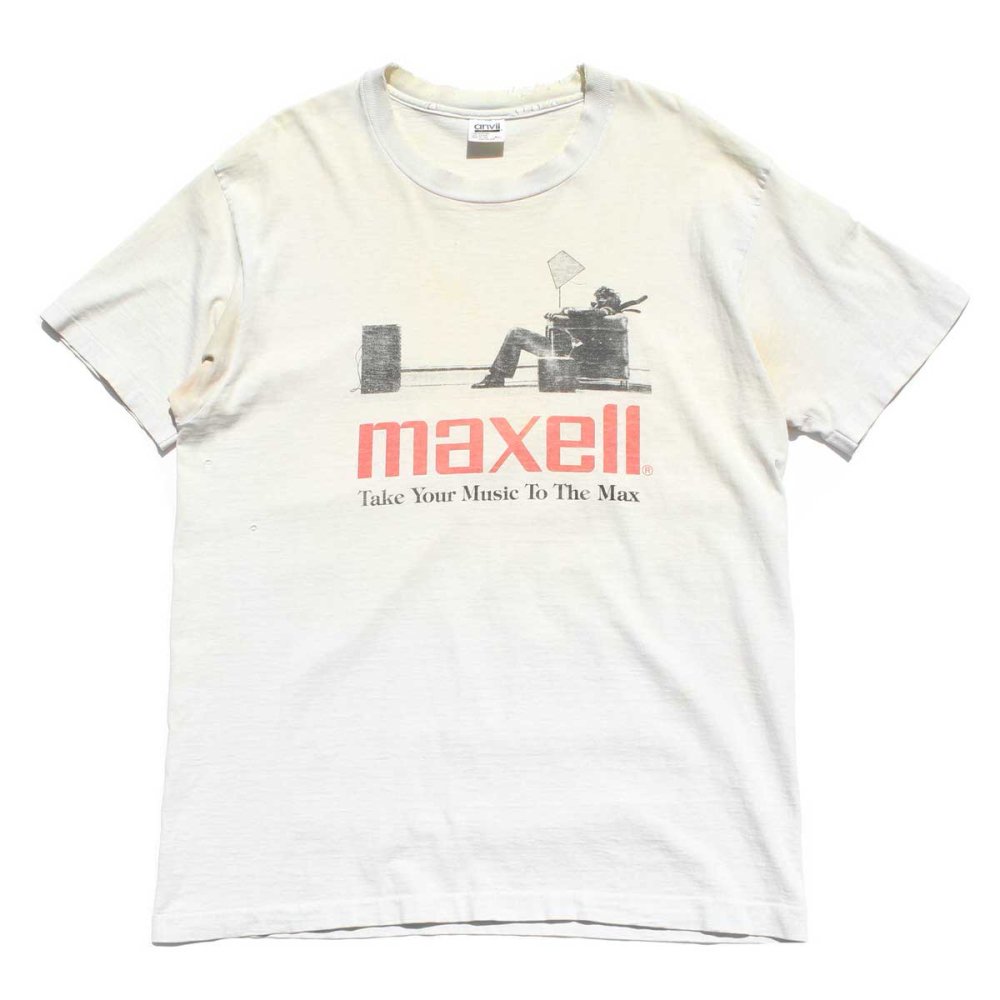マクセル ヴィンテージ T シャツ【maxell】【1990's-】プロモーション プリント XL High Aging