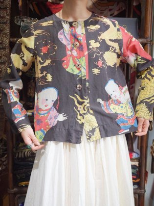  ΡOriental People  ζ  Silk Shirt