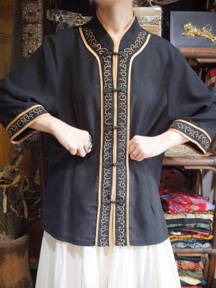  ΡEmbroidery China Shirt