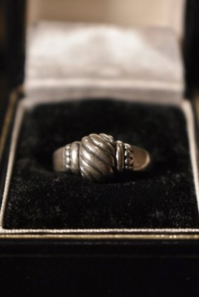  ΡVintage silver ring ơ С  