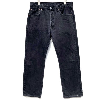  Ρ꡼Х 501 ֥åLevis 501-0660 Made in EgyptVintage Black Denim Pants W-35