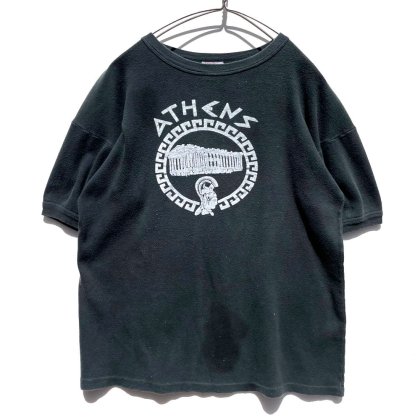  ΡATHENA - Made In Greeceۥơ S/S ƥ ٥˥ åȥġ1970's-Vintage Sweat Shirt