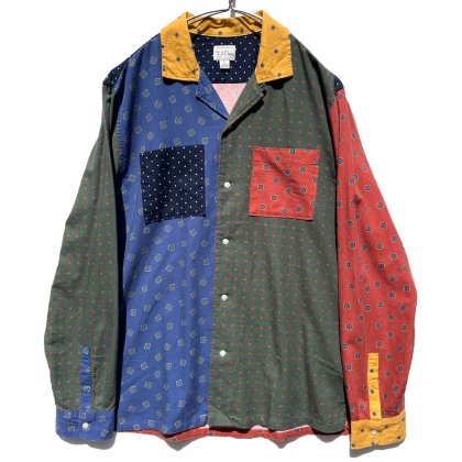  ΡJ.Crewۥơ 쥤ѥ ץ󥫥顼ġ2000's-Vintage Crazy Pattern Shirt