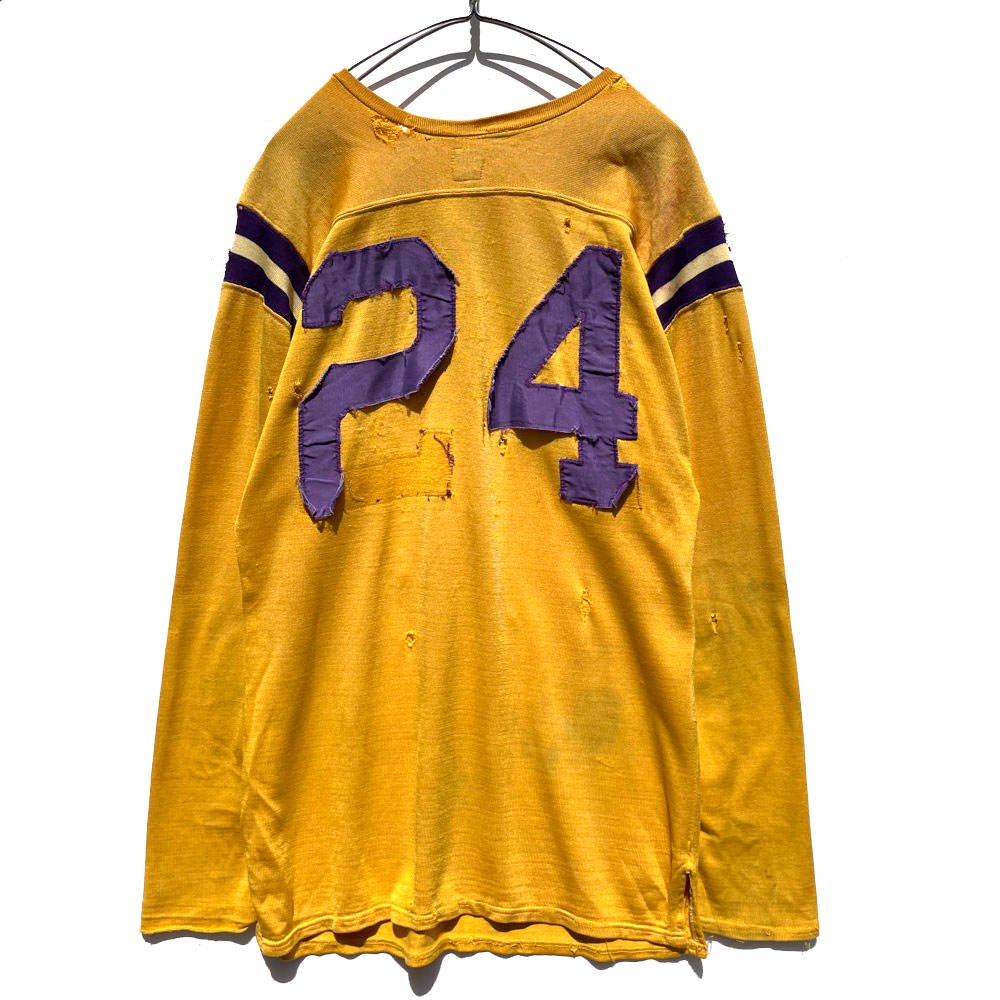 【Athletic Supply】ヴィンテージ ハイエイジング フットボール ナンバリング ゲームシャツ【1960's-】Vintage Game  T-Shirt
