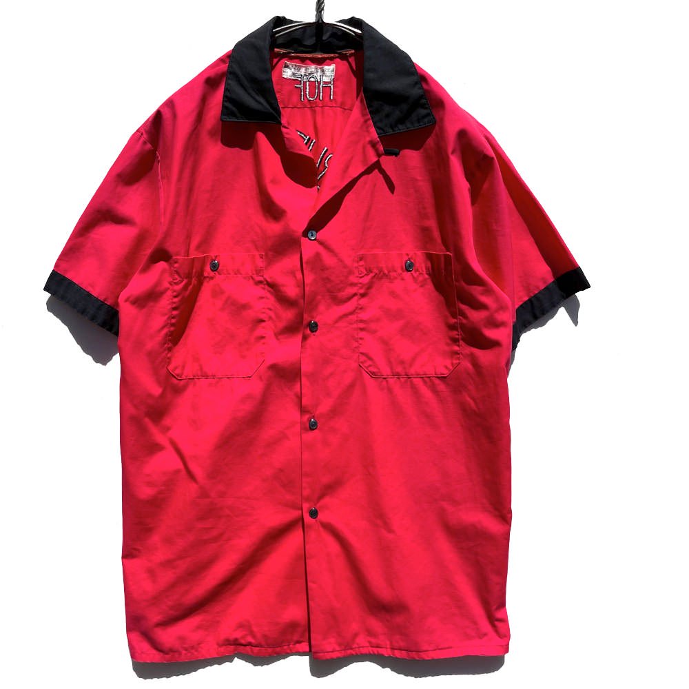 【Smaky - Made In Germany】ヴィンテージ ボーリングシャツ【1960's-】Vintage Bowling Shirt