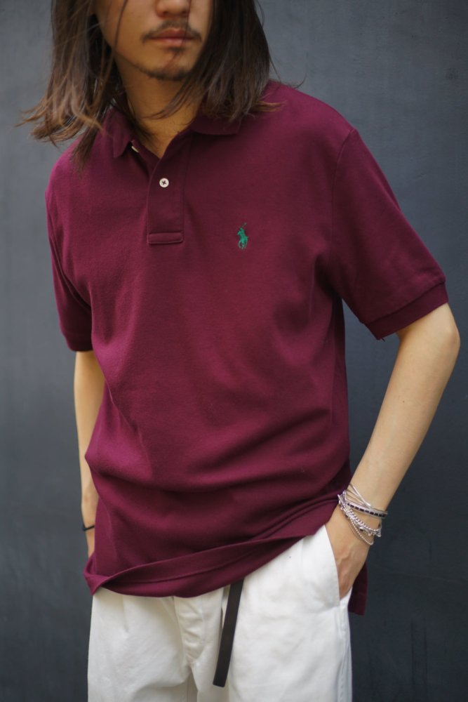 ポロ ラルフローレン【Polo by Ralph Lauren】ヴィンテージ ニットポロ【1990's-】Vintage Knit Polo | 古着  通販 ヴィンテージ古着屋 | RUMHOLE beruf - Online Store 公式通販サイト