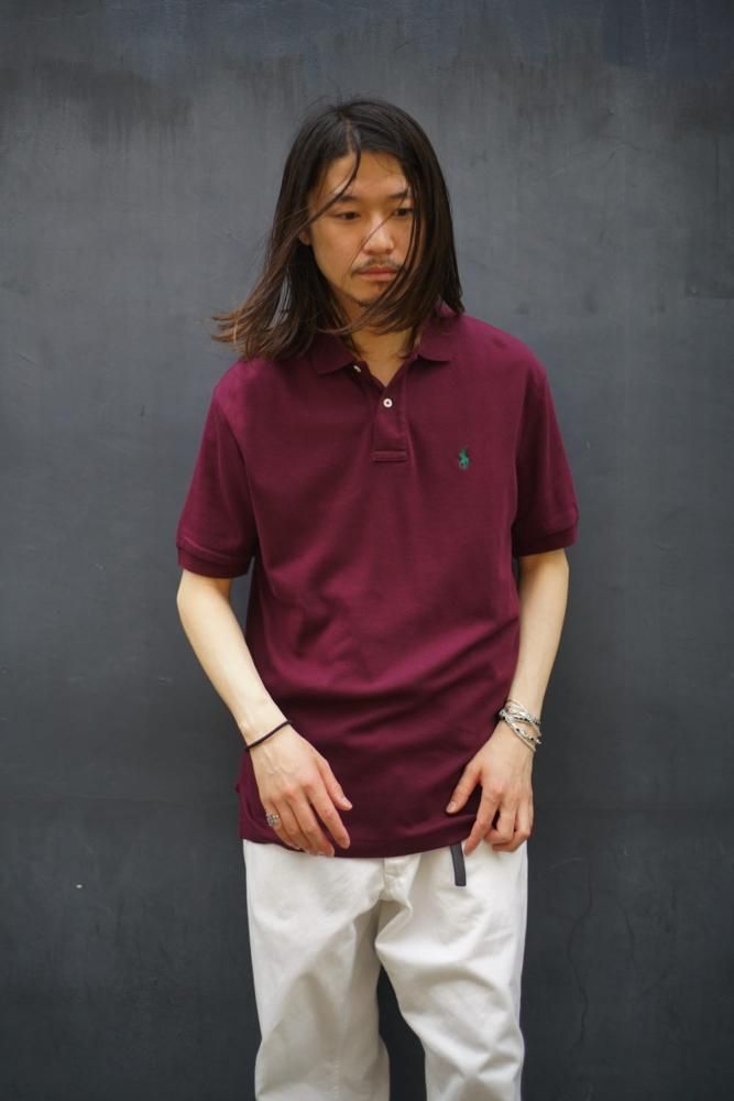 90's Polo Ralph Lauren Cotton Knit Polo Shirt L / ポロ