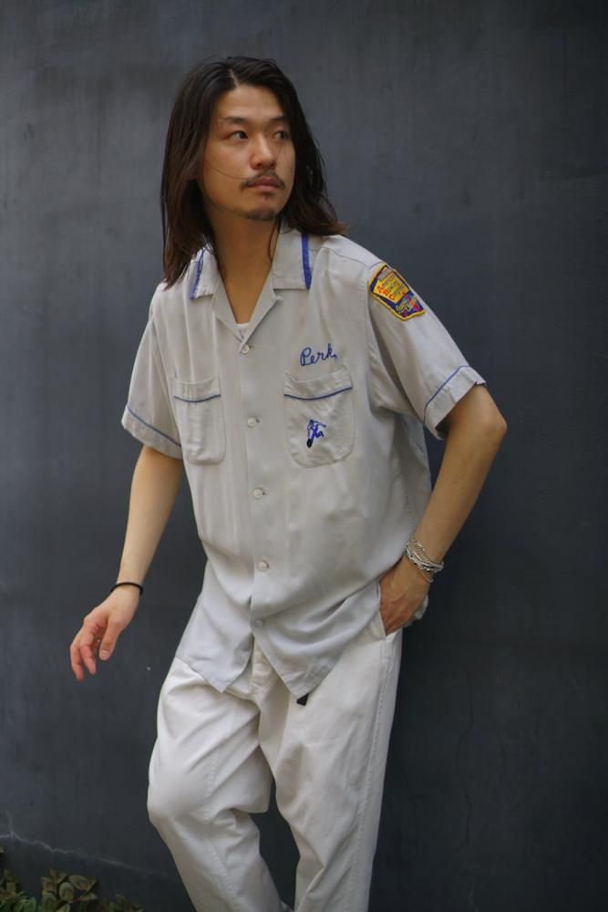 Crown Prince】ヴィンテージ レーヨン ボーリングシャツ【1960's Crown Prince】ヴィンテージ レーヨン ボーリングシャツ【1960's