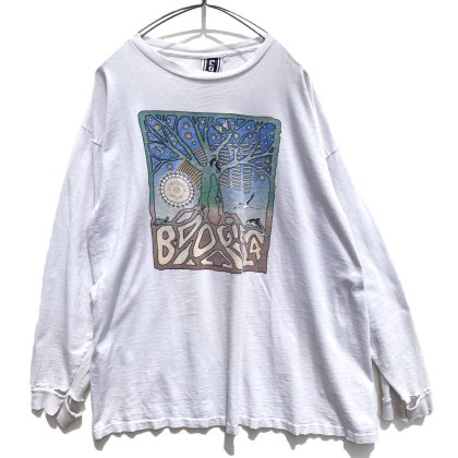  ΡBOOGIE 24ۥơ L/S ĥ T ϥ ξ̥ץȡ1990's-Vintage Print T-Shirt