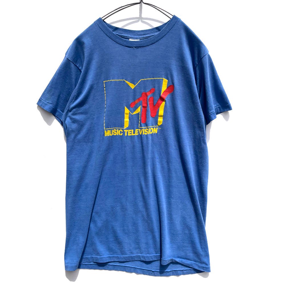 【MTV】ヴィンテージ 3Dプリント プロモーション Tシャツ【1980's-】Vintage Promotion T-Shirt