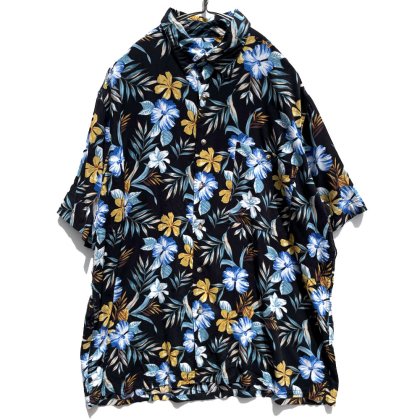  ΡJOHN ASHFORDۥơ ܥ˥ѥ 졼 ϥġ1990's-Vintage Rayon Hawaiian Shirt