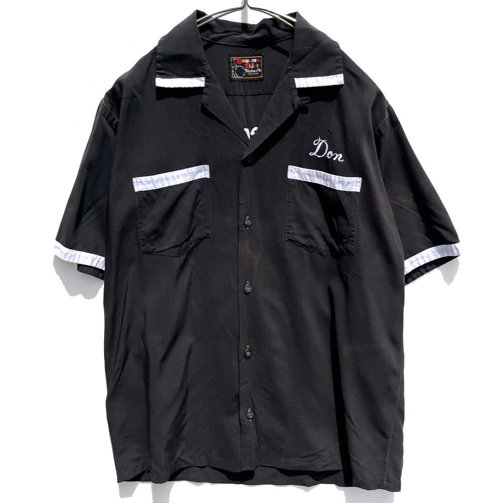 【BOWLING SHIRT - Made In YOKOHAMA】ヴィンテージ ボーリングシャツ【1970's-】Vintage Bowling  Shirt