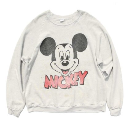 vintage Mickey Mouse sweat ヴィンテージ ミッキーマウス 半袖スウェット Walt 人気 Disney  Productions VARSITY HOUSE INC.弁慶ミッキー1960's