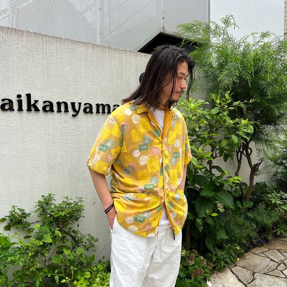 【BASKIN】 ヴィンテージ パイルライニング ビーチシャツ【1960's-】Vintage Beach Shirt