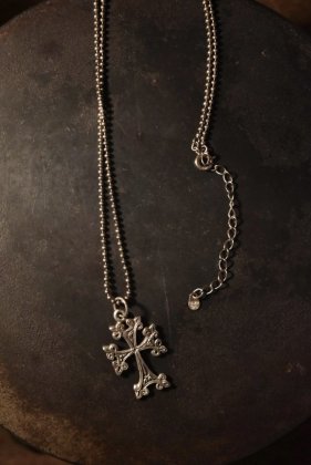 古着 通販　Vintage silver cross necklace ヴィンテージ シルバー クロス ネックレス 