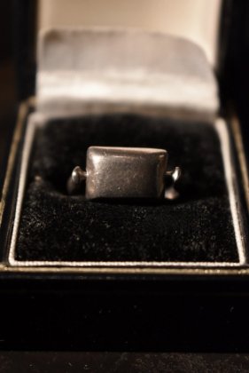  ΡVintage silver ring ơ С  