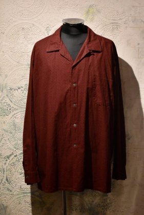  Ρus 1960s open collar cotton shirt 