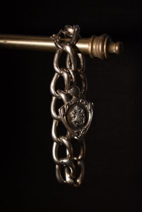 古着 通販　Vintage silver chain bracelet ヴィンテージ シルバー チェーン ブレスレット 