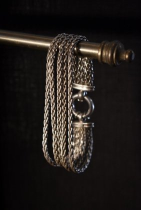古着 通販　Vintage silver five chain bracelet ヴィンテージ シルバー ５連チェーン ブレスレット 