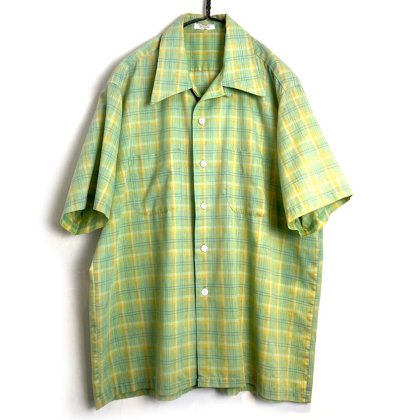  Ρơ S/S 롼ץ顼ġ1970's-Vintage S/S Loop Collar Shirt 
Quality : Cotton & Po