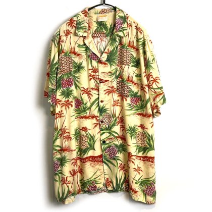  ΡBRITTANIAۥơ 졼 ϥ磻󥷥ġ1970's-Vintage Rayon Hawaiian Shirt