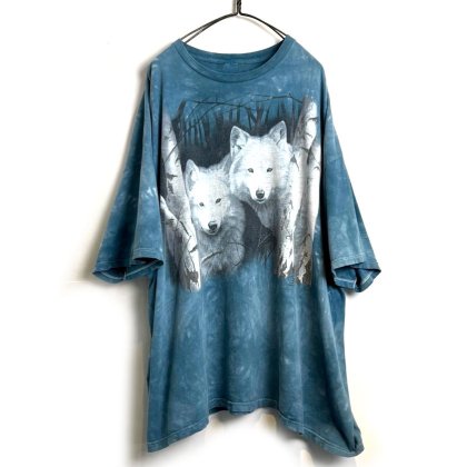  ΡTHE MOUNTAINۥơ ˥ޥץ Tġ1990's-Vintage Animal Print Tie Dye Tee