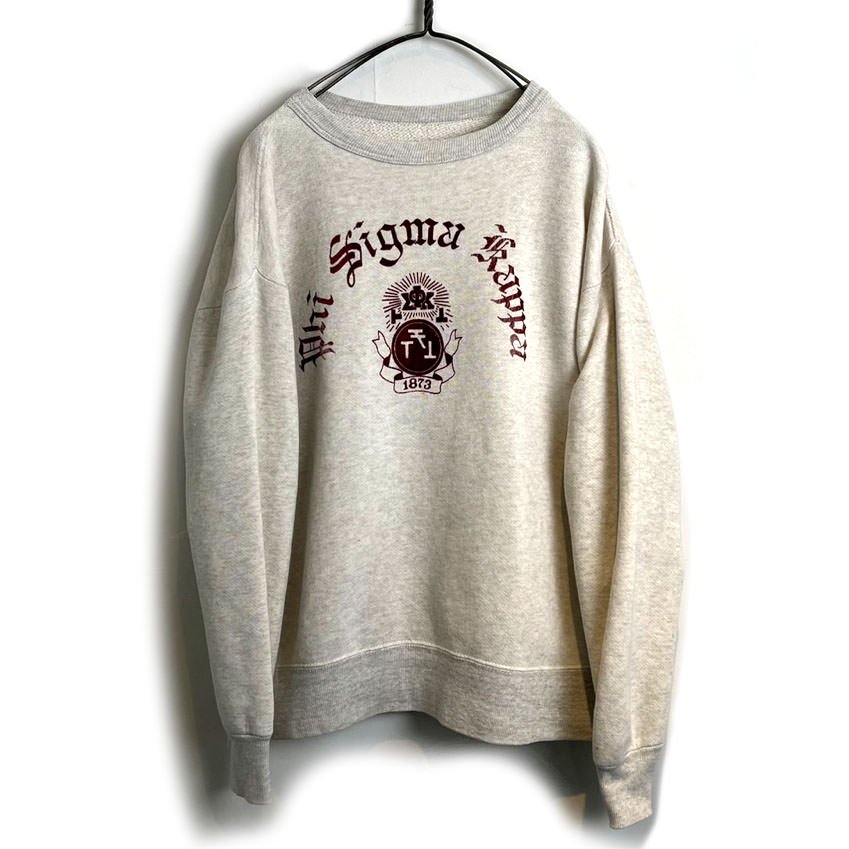 【Phi Sigma Kappa】ヴィンテージ カレッジ スウェットシャツ 【1960's-】Vintage College Sweat Shirt