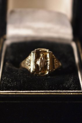  Ρus mid 20th 14K college ring 20 14K å 