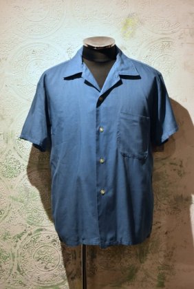  Ρus 1960s open collar s/s shirt