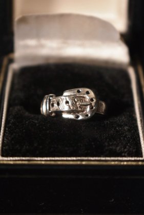  ΡVintage silver belt ring ơ С ٥  