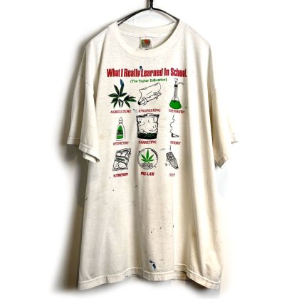  Ρơ ޥեʥץ Tġ1990's-Vintage Marijuana Print Crewneck Tee