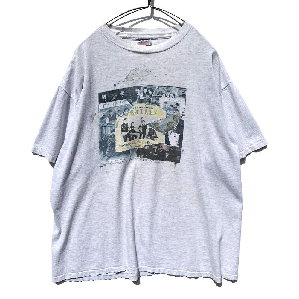 ビートルズ The Beatles 総柄 90s Tシャツ L 古着 - メルカリ