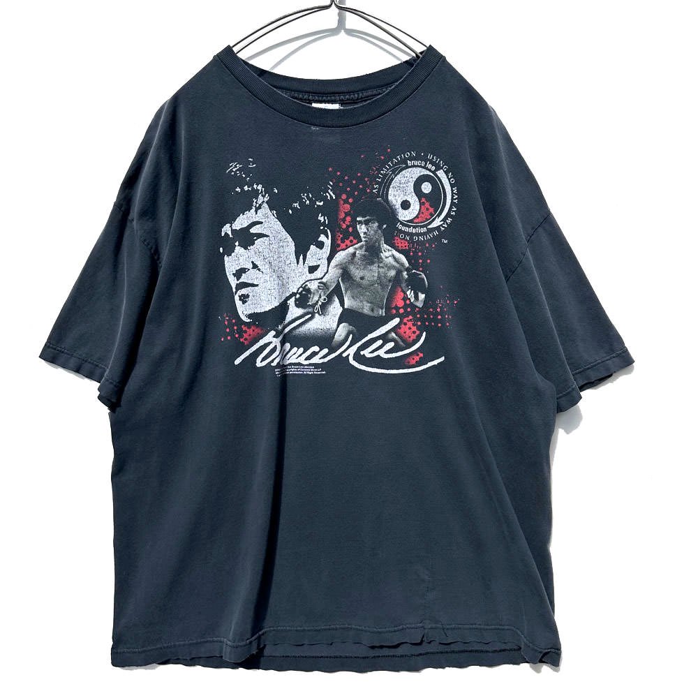 【Bruce Lee - Made In Mexico】ヴィンテージ ブルース・リー プリント Tシャツ【1990's-】Vintage Print  T-Shirt